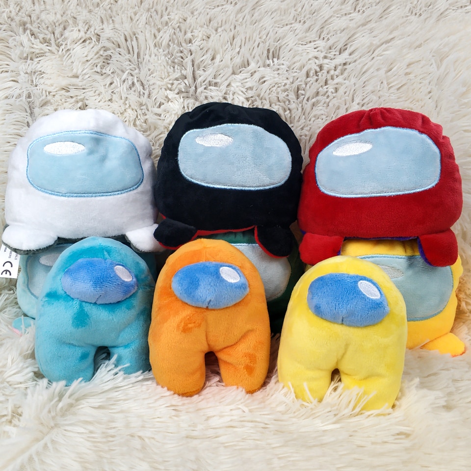 Among Us Our Middle Plush Reversible Flip Plush Toy Kawaii Game Plush Middle Anime Plush Doll - Pop It Buy
