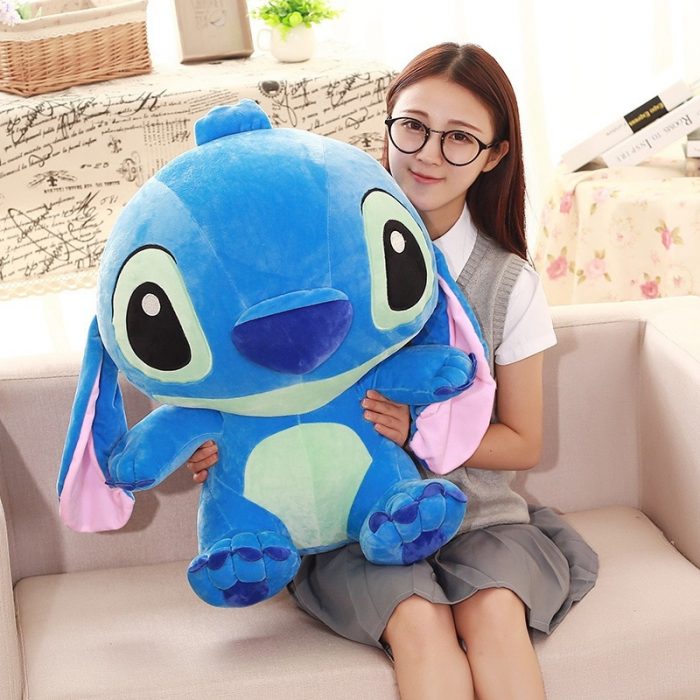 Disney cute Stitch Long ears Plush toys Angel Dolls Soft Pillows for baby kids gift - Pop It Buy