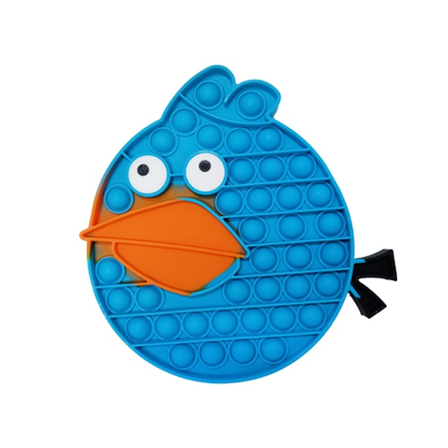 angry bird the blue pop it fidget toy simple dimple - Pop It Buy
