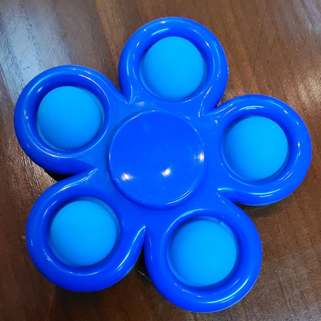 popping fidget spinner 5 sides stress relief toys - Pop It Buy
